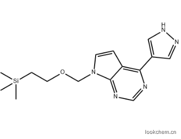 4-（1H-吡唑-4-基）-7-（（2-（三甲基硅烷基）乙氧基）-甲基）-7H-吡咯并[2,3-D]嘧啶